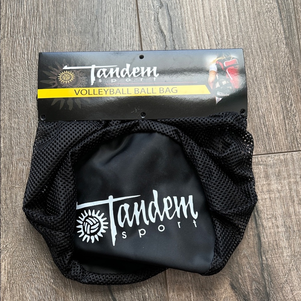 Tandem Sport Black Volleyball Ball Bag